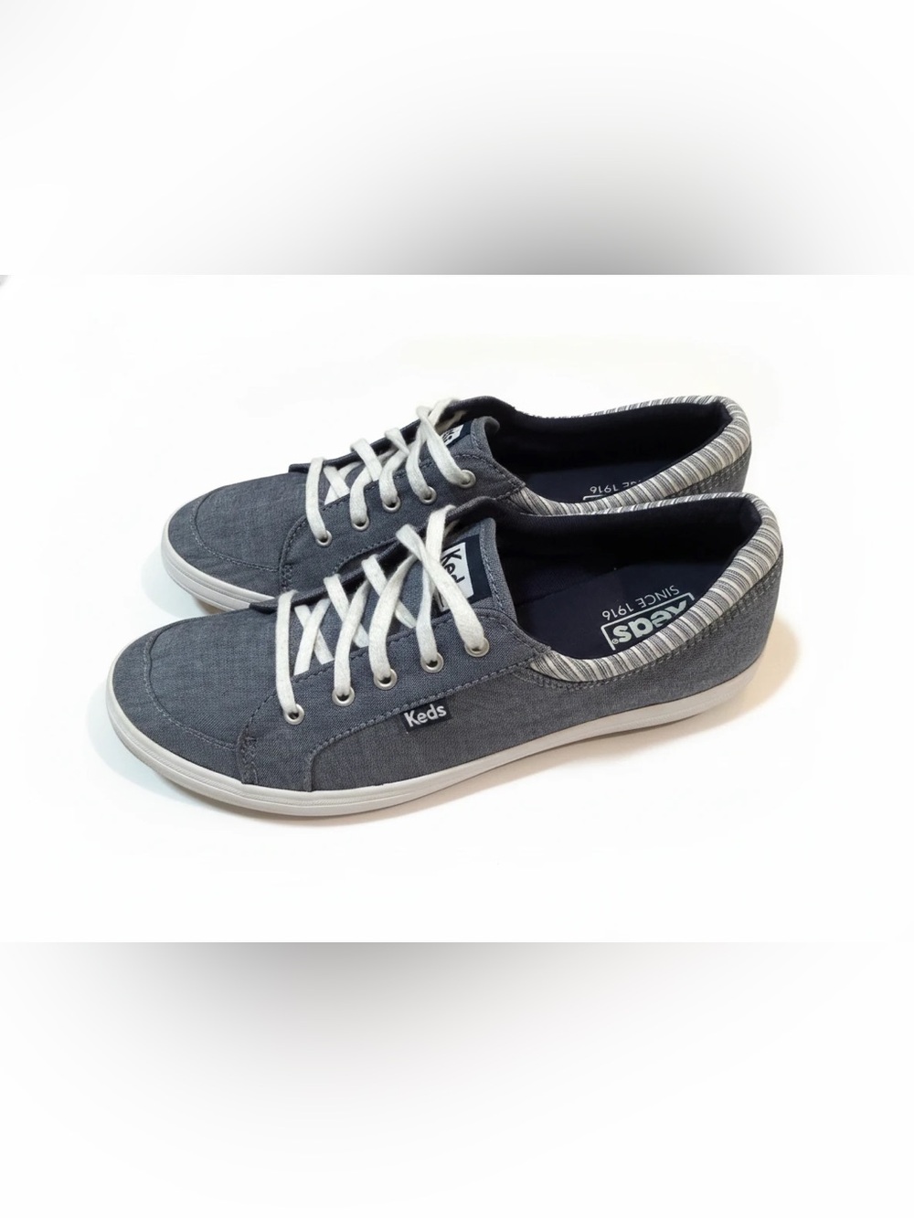 Keds Women’s Canvas Low-Top Chambrey Sneakers. Size 8 - Picture 4 of 8